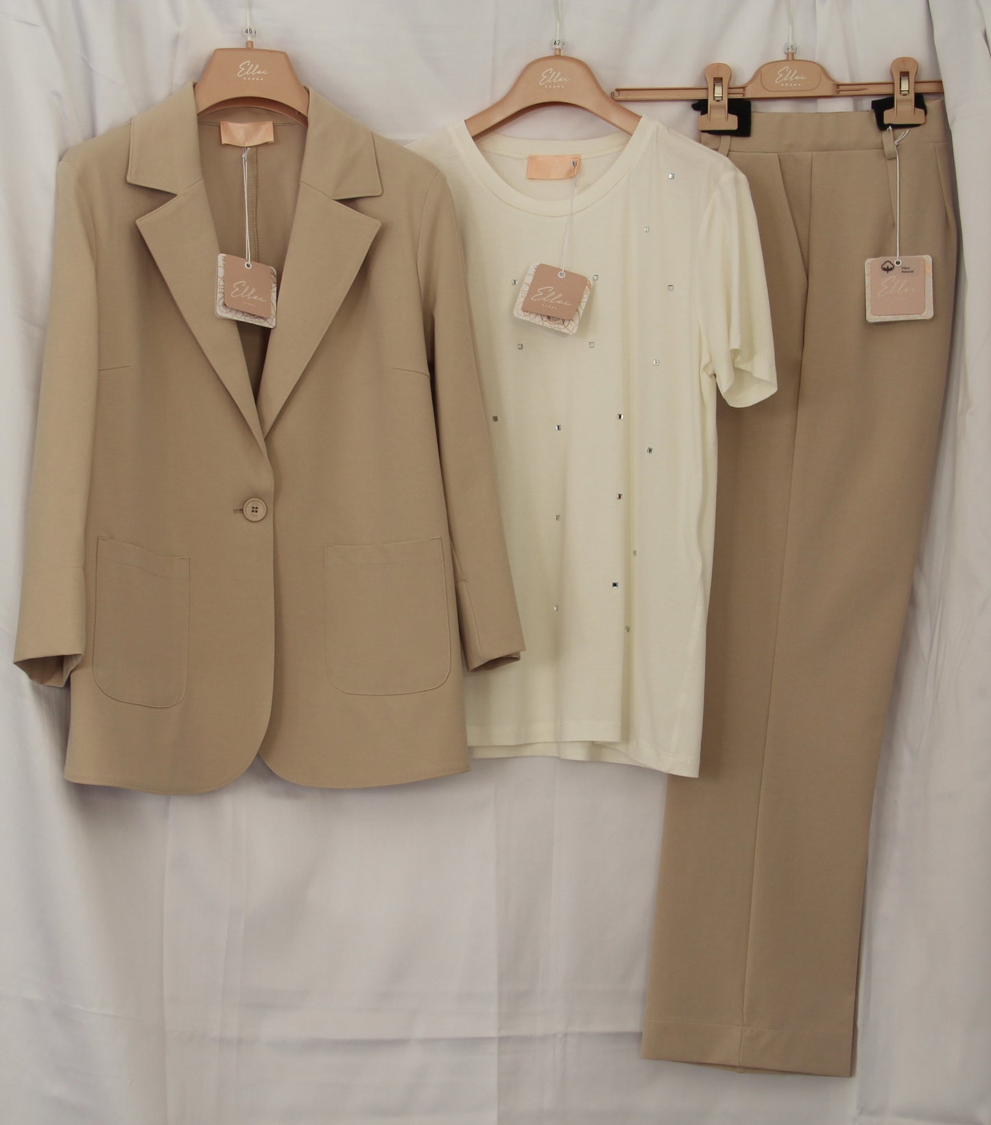 Tailleur beige