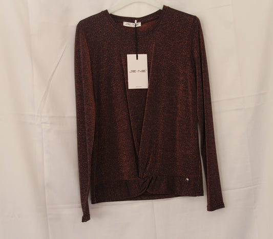 Blusa con incrocio